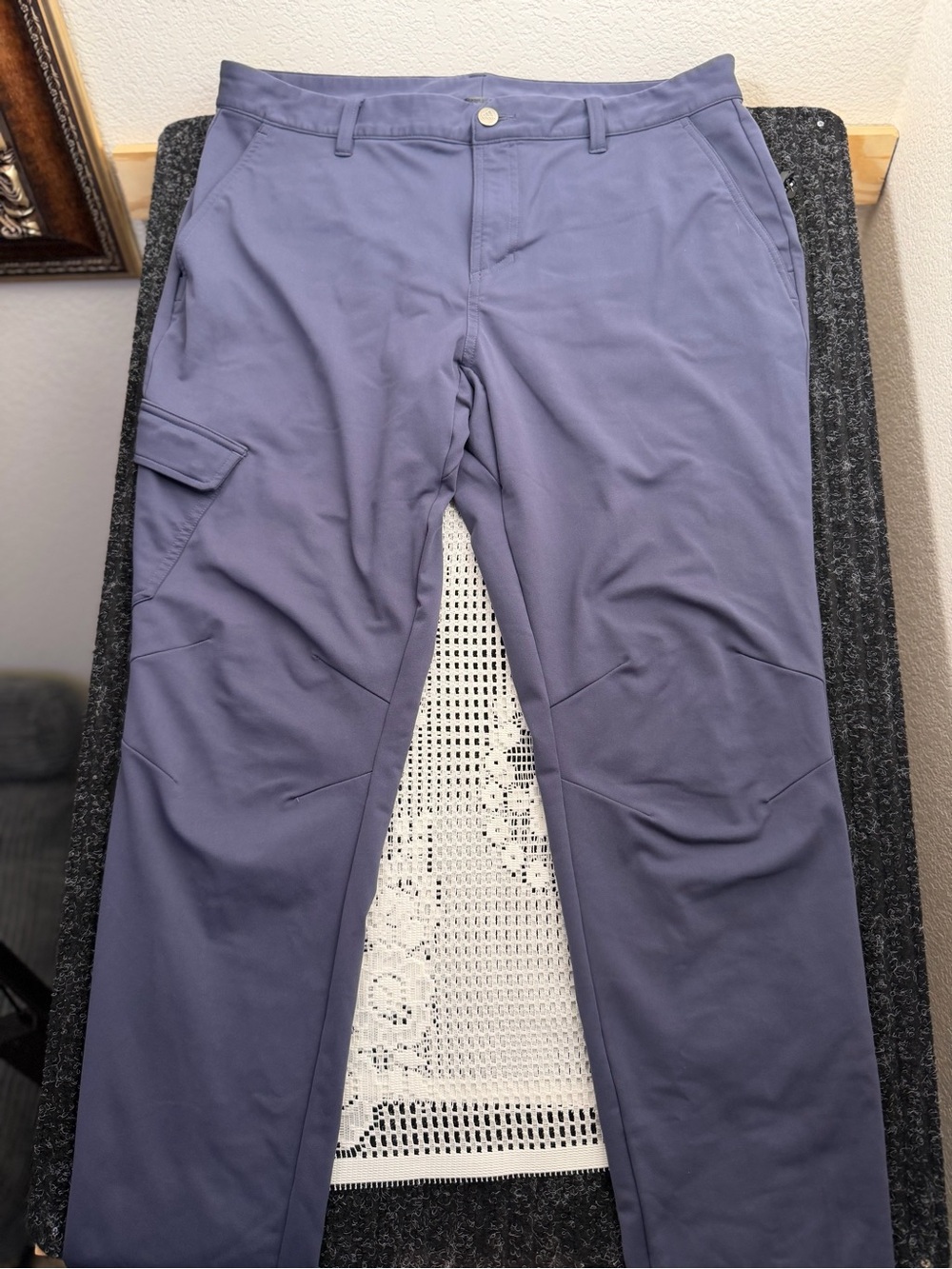 Men's Straight-Fit Performance Pants - Slate Blue